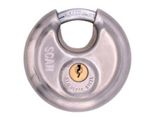 Scan SCAPLSS70DIS Stainless Steel Disk Type Padlock 70 SCAPLSS70DIS |