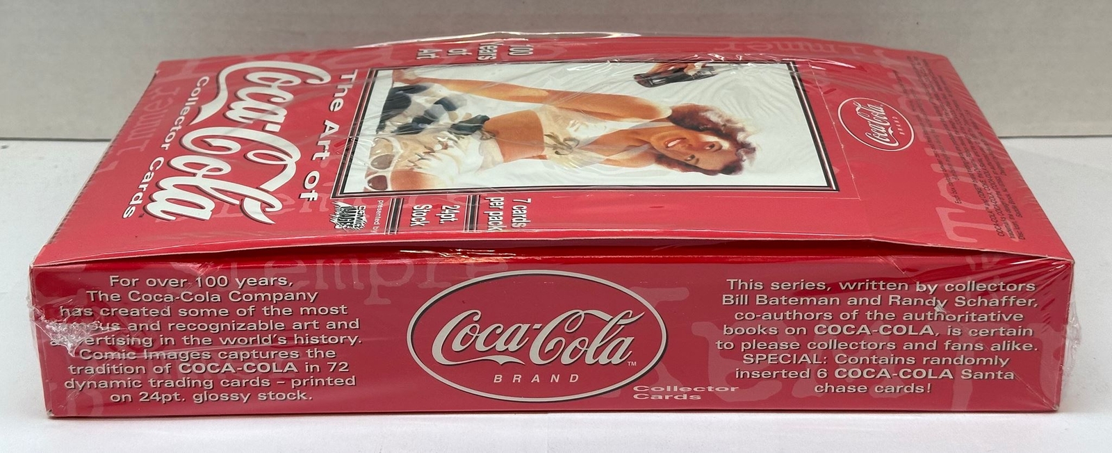 1999 The Art of Coca-Cola Trading Card Box Comic Images Factory Sealed 36 CT - Picture 3 of 5