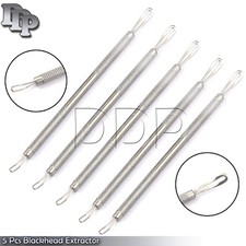 5 PCS Blackhead Removal Type 7 Comedone Extractors Acne Pimple Blemish Skin Care