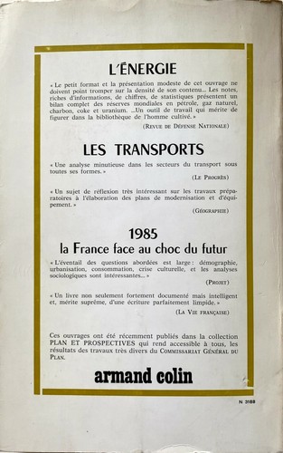 HENRI MADELIN PÉTROLE ET POLITIQUE EN MÉDITERRANÉE OCCIDENTALE ARMAND COLIN 1973 - Imagen 12 de 12