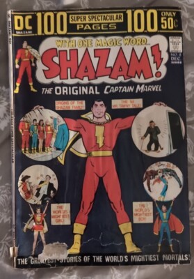 DC Comics Shazam 8 1973 Reprint 1st Black Adam Marvel Family 1 - Low Grade Pics