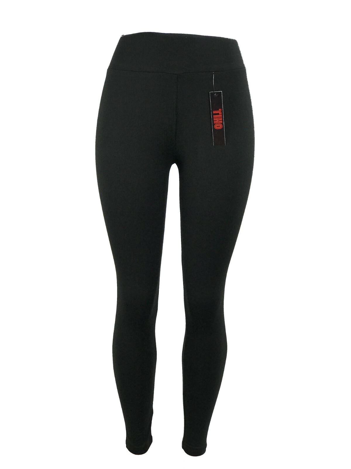 Solid BLACK! Leggings  Curvy Yoga Waist