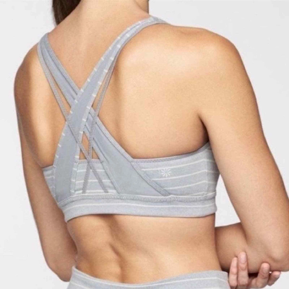 Back sales stripes bra