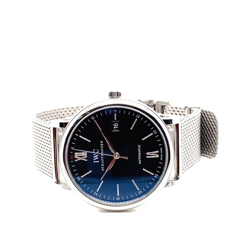 IWC Portofino Men's Black Watch - IW356506 | eBay