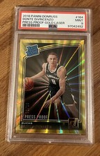 DONTE DIVINCENZO 2018-19 PANINI DONRUSS #164 ROOKIE GOLD LASER 02/10 RC