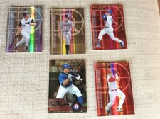5 CARDS BASEBALL MLB USA ROOKIE PHENOMENA DONRUSS 2002 LIMITED EDITION