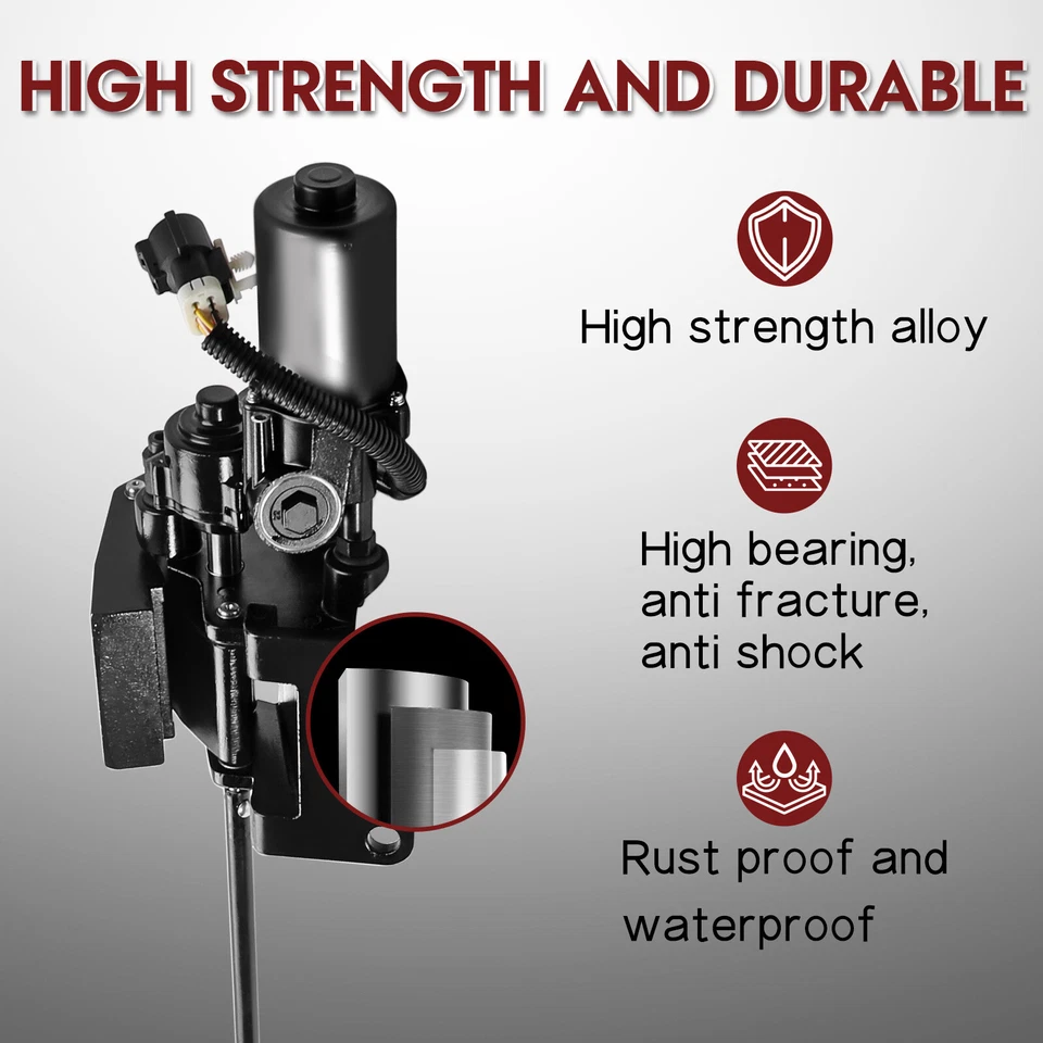 Left Running Board Motor W/ Bracket For Ford Expedition Lincoln 07-17 131" WB - Imagem 2 de 4