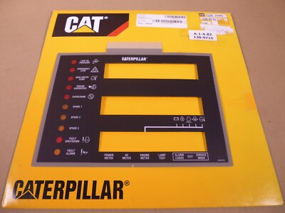OEM CAT Caterpillar 130-9715 GSC+ - EMCP II+ Control Panel Film For 3500 Engine