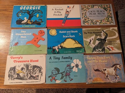 Lot of 9 Vintage Scholastic Books Georgie Rabbit Skunk Gingerbread Rocket More