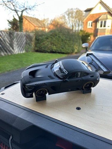 Single One Car Display Stand for 1:12 Diecast Model Cars i.e AUTOart Any Colour - Picture 2 of 8