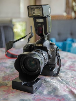 EOS 7D mit Canon 24-105  4.0, Sigma 17-50 2.8, Sigma 18-250, Metz Blitz AF58-2