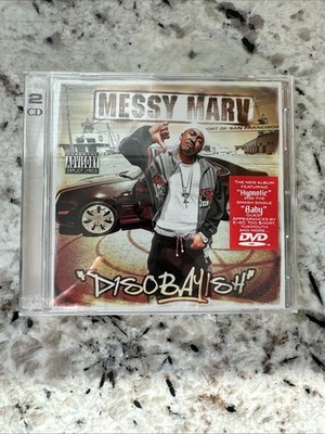 Messy Marv – Disobayish, Brand New CD&DVD Rare O.O.P Bay Area Rap 