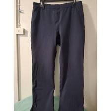Quince Ultra-Stretch Ponte Straight Leg PantsNavy Blue Womens XL Business Casual