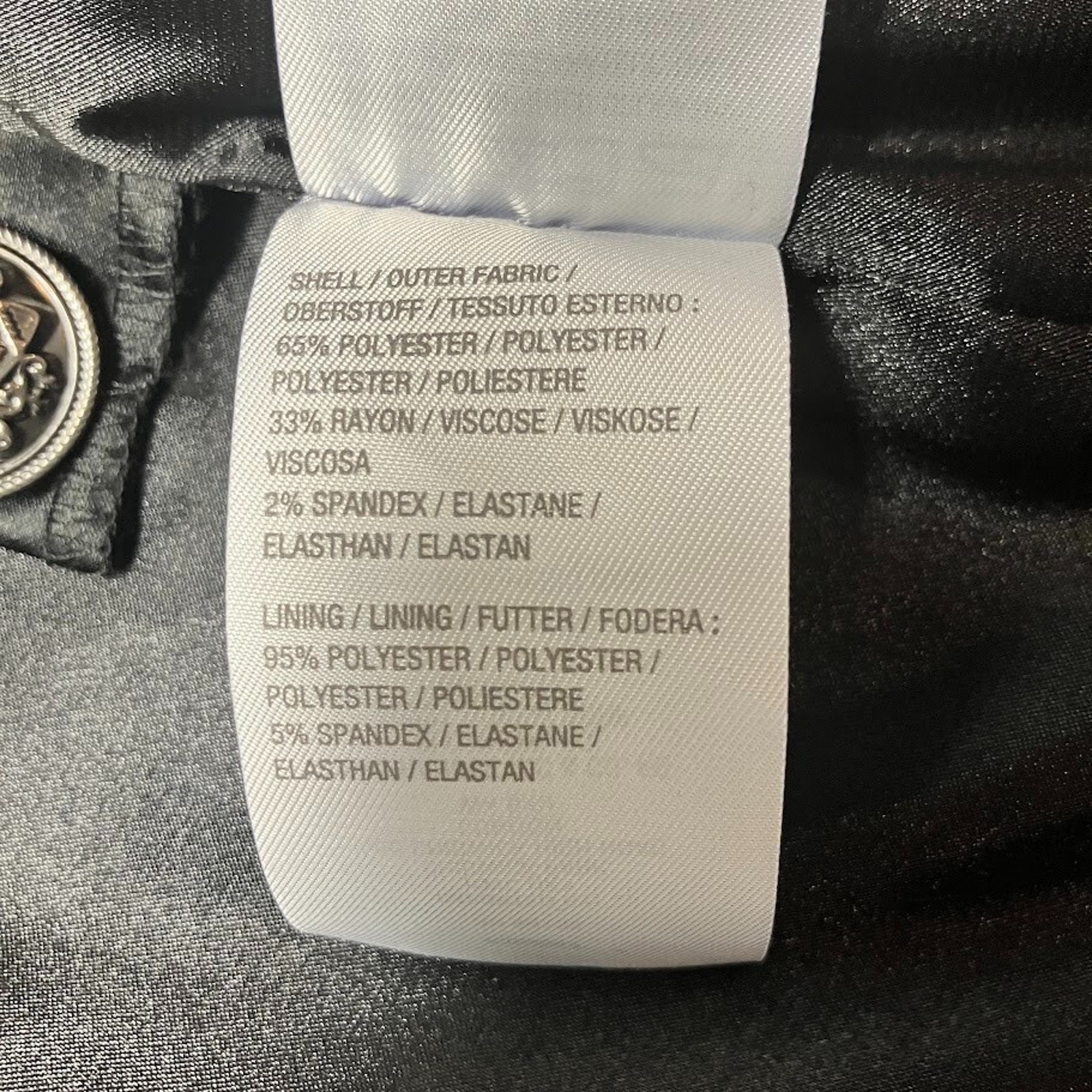 Joan Rivers Houndstooth Jacket Structured Blazer … - image 8