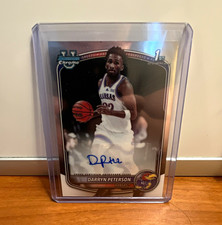 Darryn Peterson Bowman Chrome 2025/26 Auto
