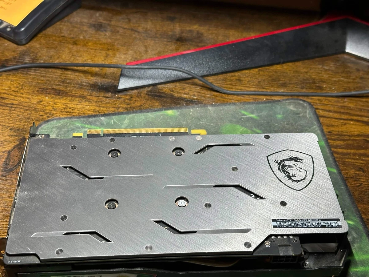 MSI NVIDIA GeForce GTX 1660 NVIDIA Computer Graphics Cards for