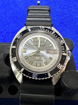 Citizen Seven Star Diver APSS 52904-Y Automatik Uhr Timepiece Vintage