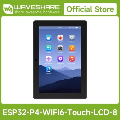 Waveshare ESP32-P4-WIFI6 7/8/10.1inch HMI Touch Display Development Board