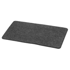Felt Base Shaper, 14 x 7 Inch Rectangle Bag Bottom Shaper, Dark Gray