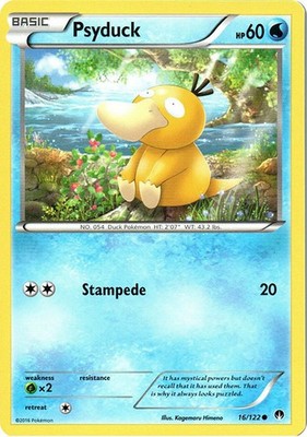 Psyduck - 16/122 - Common - Moderately Played