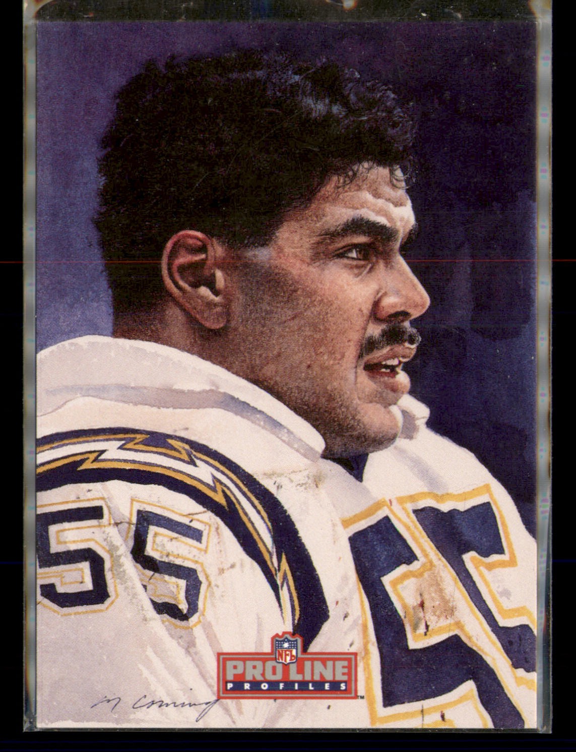 1992 Pro Line Mobil #23 Junior Seau fot3