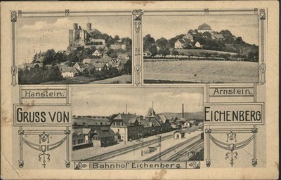 Eichenberg Werra Hanstein Arnstein Station