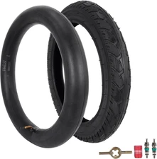 16x2.5 Tire and Inner Tube Set, 16x2.50 Scooter Tire for Ebikes Kids Bikes, 65-3