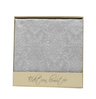 Paper+Design 12 Lunch Zellstoff Servietten 33X33 Cm Edition LimitéE Silber