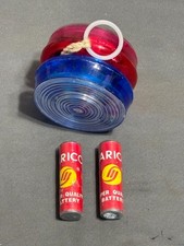 Vintage 1970s 1980s LIGHT UP YO-YO Red Blue 2 YARICO "AA" size BATTERY Rare