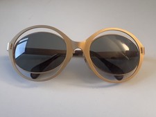 Joop All About Eve Gold Metal Sunglasses Vintage