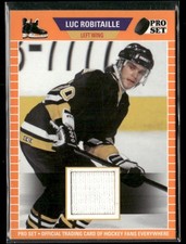 2021-22 Pro Set #PSM-44 Luc Robitaille Memorabilia Orange