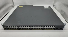 Cisco 2960XR 48-Port PoE+ GbE Network Switch w/ Stack & 2xPSU WS-C2960XR-48FPD-I