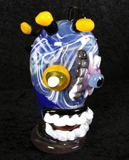 Kostabi, Paul - scultura in vetro di Murano - pezzo unico - autografata