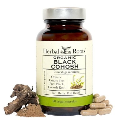 Organic Black Cohosh Root | Extra Strength | Menopause and Menstrual Support ...