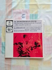 Mstislav Rostropovich - 2e Concerto Pour Violoncelle / 5 Danses Rituelles- LP 