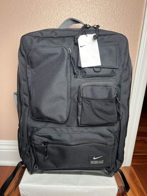 NEW Nike Utility Elite Backpack Black 32L Training Polyester Nylon