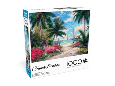 Buffalo Games jigsaw puzzle;  Sea Breeze Trail by Chuck Pinson;  1000 pcs