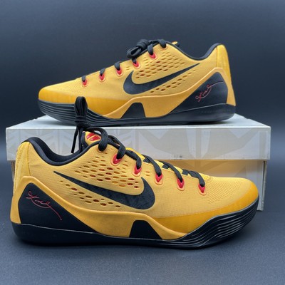 Size 8.5 2014 Nike Kobe 9 EM Bruce Lee Ds 646701-700 Og All Rare