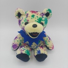 Grateful Dead Bean Bag Bear "Master Piece" by Liquid Blue, 7" Plush, Vintage