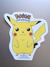 POKEMON Pikachu "GOTTA CATCH'EM ALL" 1999 NINTENDO Sticker FREE SHIPPING