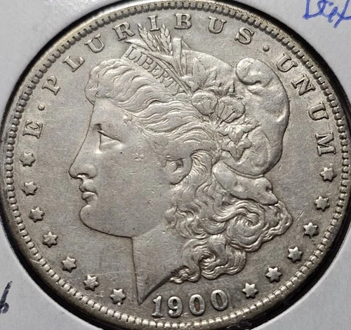 1900-S Morgan Silver Dollar. Better Date, Nice Grade