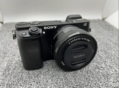 Sony Alpha A6000 Mirrorless Digital Camera w/16-50mm Lens English Language Black