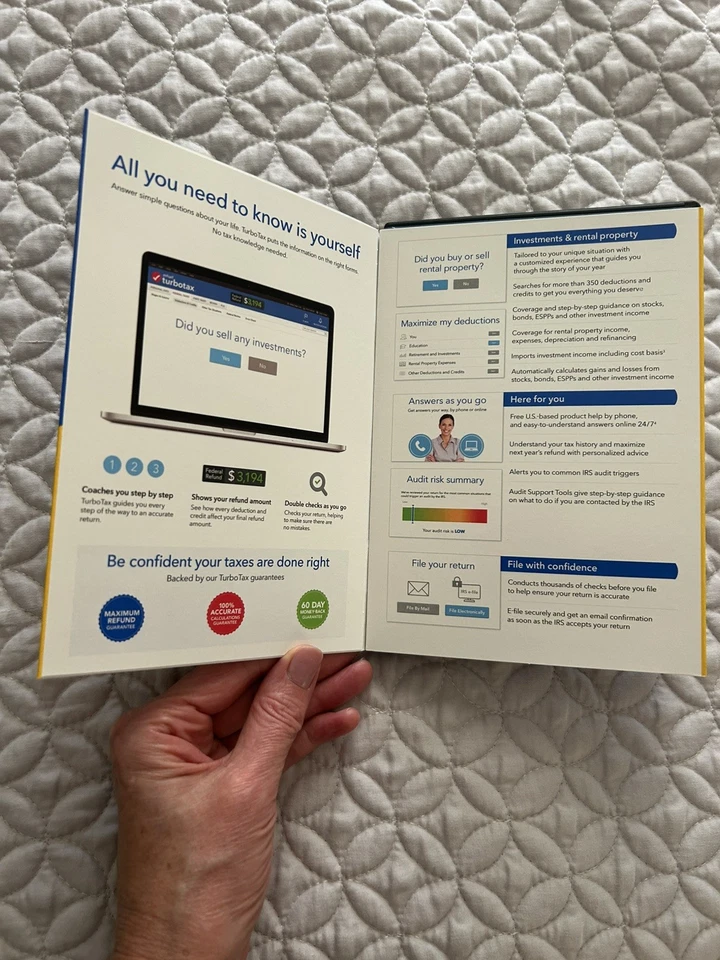 Intuit TurboTax Premier Investments 2017 alquiler impuesto a la propiedad CD Windows PC y Mac Foto 2 de 4