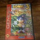 Sonic the Hedgehog 3 vintage  (Sega Genesis, 1994) game clean no cib