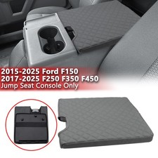 Bench Seat Console Armrest Cover Cushion Fit Ford F250 F350 F450 2017-2026 Gray Bench Seat Console Armrest Cover Cushion Fit Ford F250 F350 F450 2017-2026 Gray