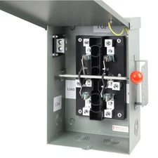 Generator Transfer Switch,48000W General-Duty Double-Throw Safety Switch,120/...