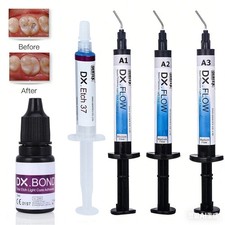 Dental Composite Resin Medium Flowable Light Cure/ Etching Gel /Bonding Adhesive