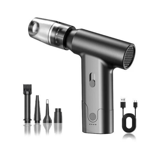 Compressed Air Duster 11000RPM Portable Air Blower and  Cordless Vacuum4403