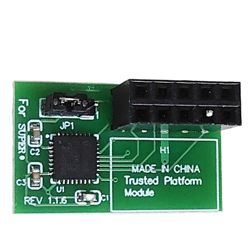 1 PC Green Module Trusted Platform für AOM-TPM-9670H I2V23591 - Afbeelding 5 van 6