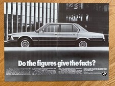 BMW 7er E23 Oldtimer 1979 Vintage Ad Werbung Reklame